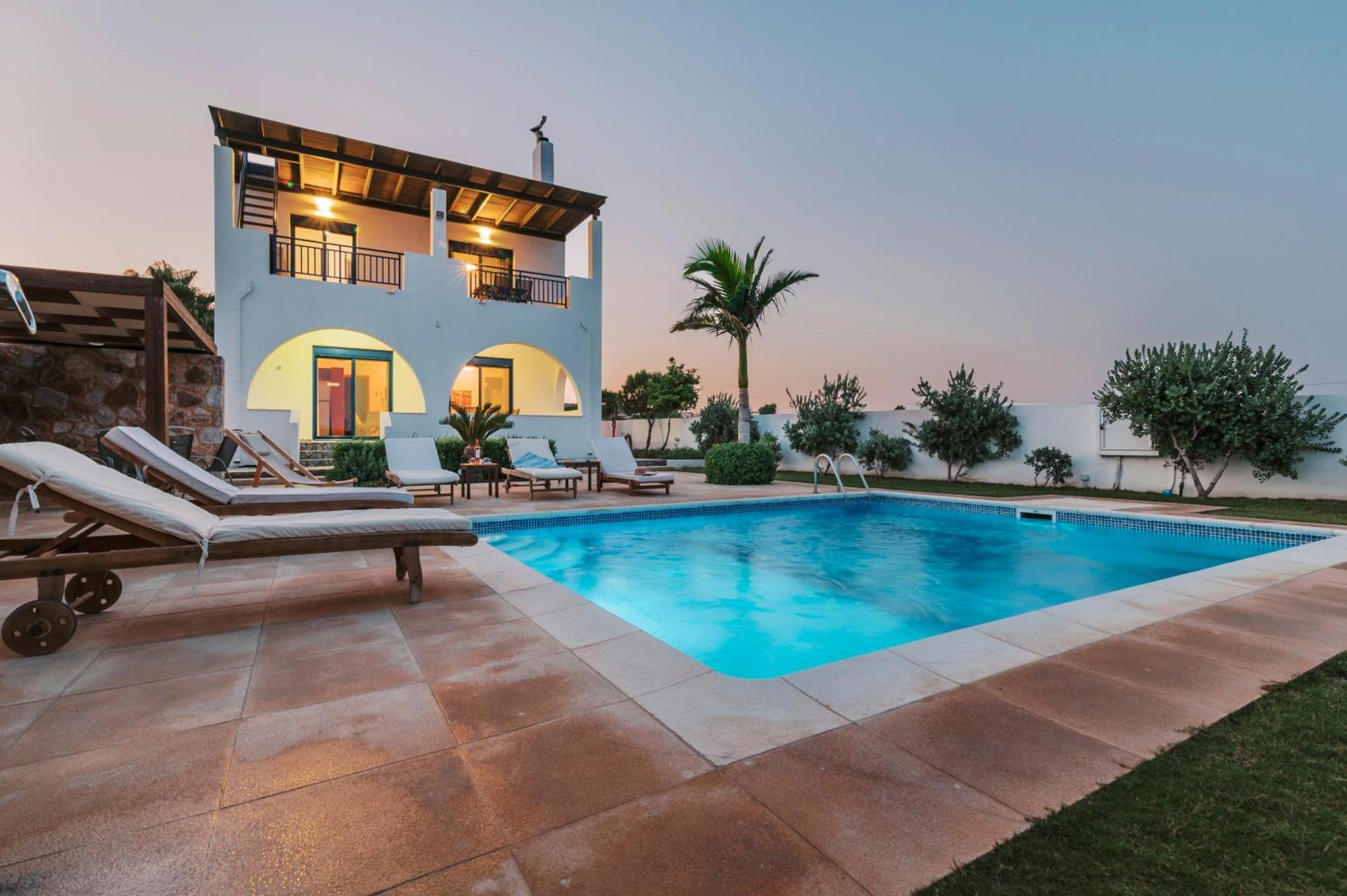 Villa Deep Blue Lakhania Exterior foto