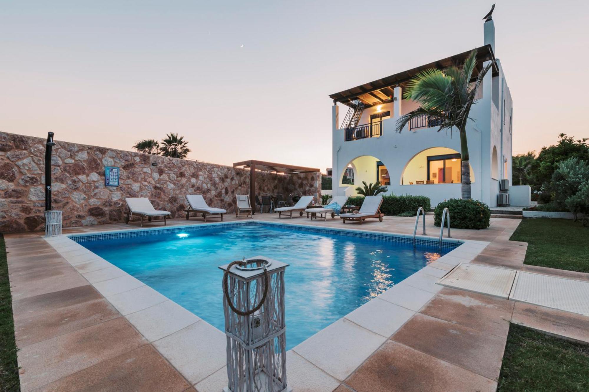 Villa Deep Blue Lakhania Exterior foto