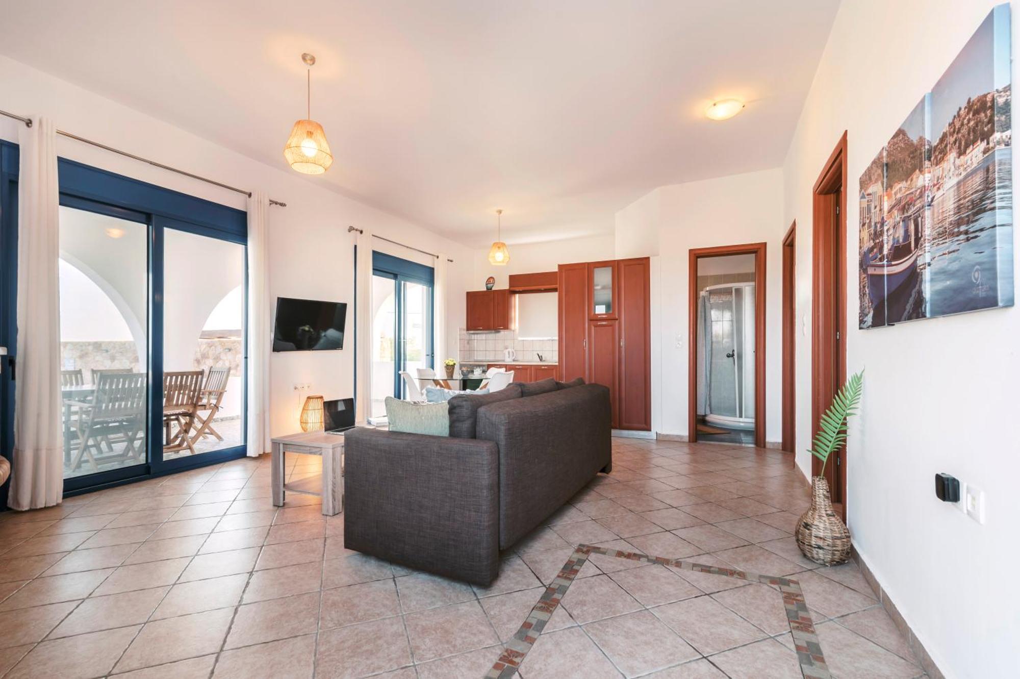 Villa Deep Blue Lakhania Exterior foto